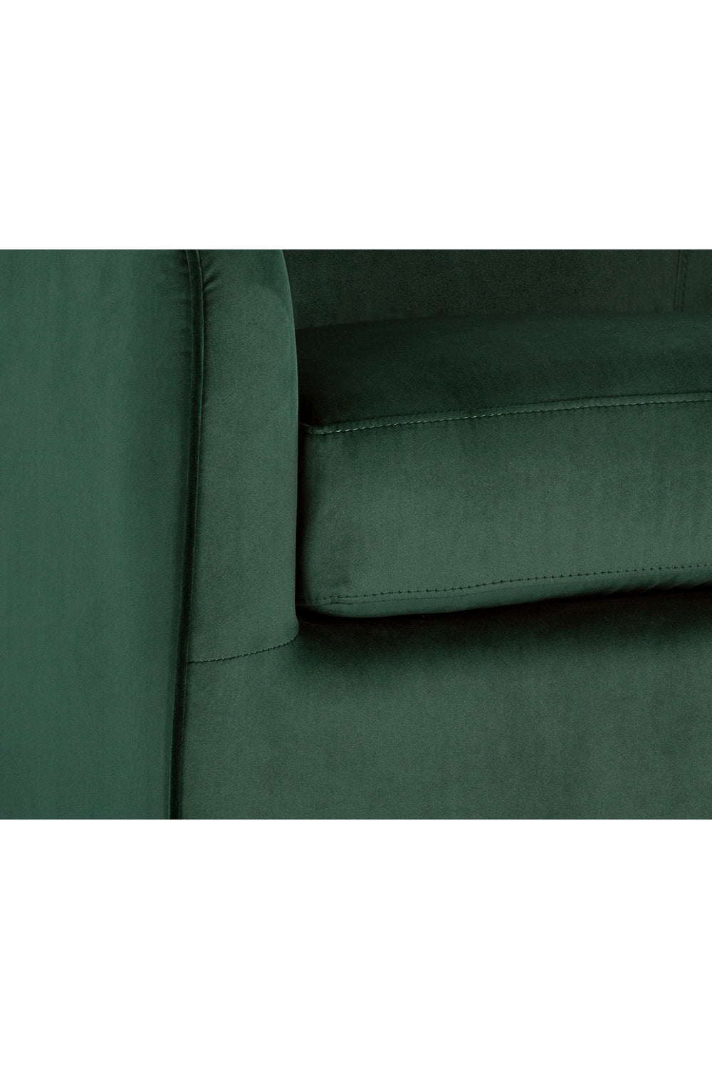Modern European furniture - Curved Swivel Lounge Chair - www.oroa.com | Oroa.com