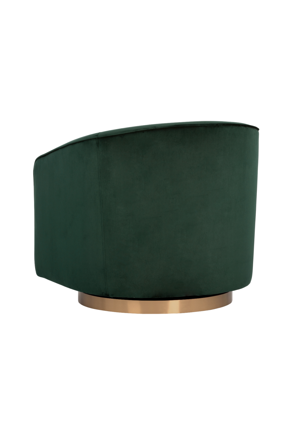 Modern European furniture - Curved Swivel Lounge Chair - www.oroa.com | Oroa.com