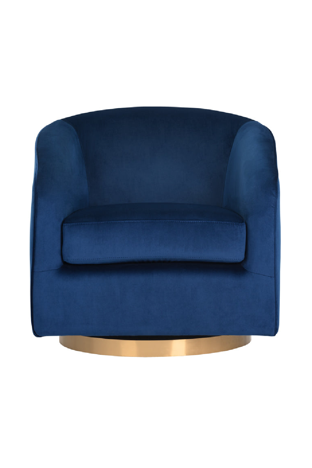 Modern European furniture - Curved Swivel Lounge Chair - www.oroa.com | Oroa.com
