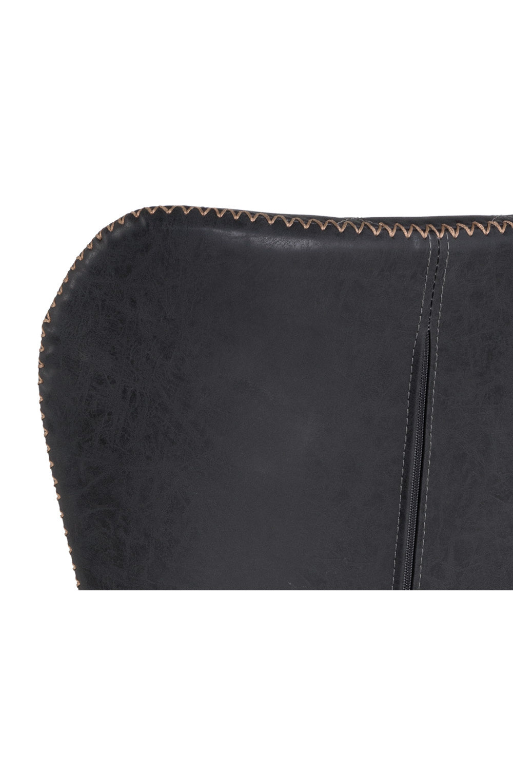 Modern European furniture - Diamond-Stitched Leather Look Bar Stools (2) - www.oroa.com | Oroa.com