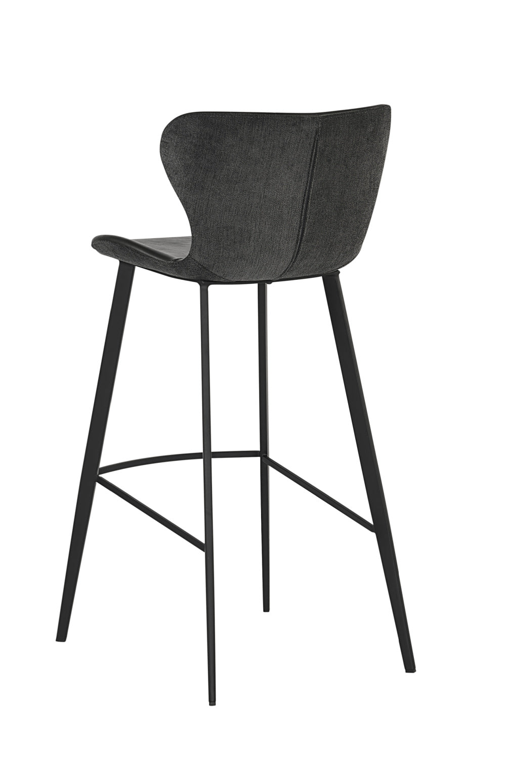 Modern European furniture - Clamshell Style Tufted Bar Stool - www.oroa.com