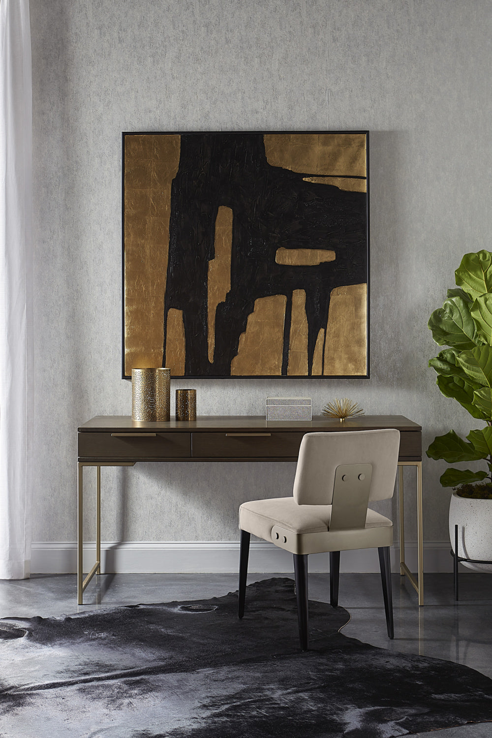 Modern European furniture - Minimalist Wood Office Desk - www.oroa.com | Oroa.com