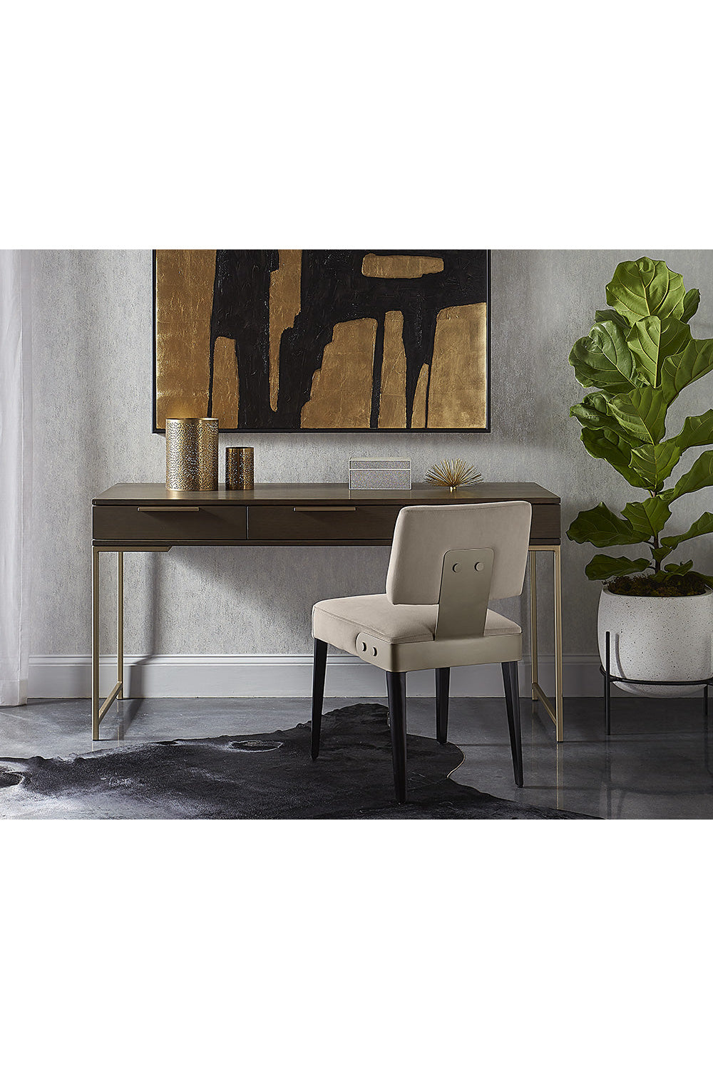 Modern European furniture - Minimalist Wood Office Desk - www.oroa.com | Oroa.com
