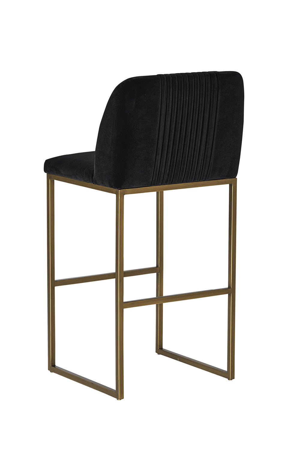 Modern European furniture - Gray Runch-Back Bar Stool - www.oroa.com