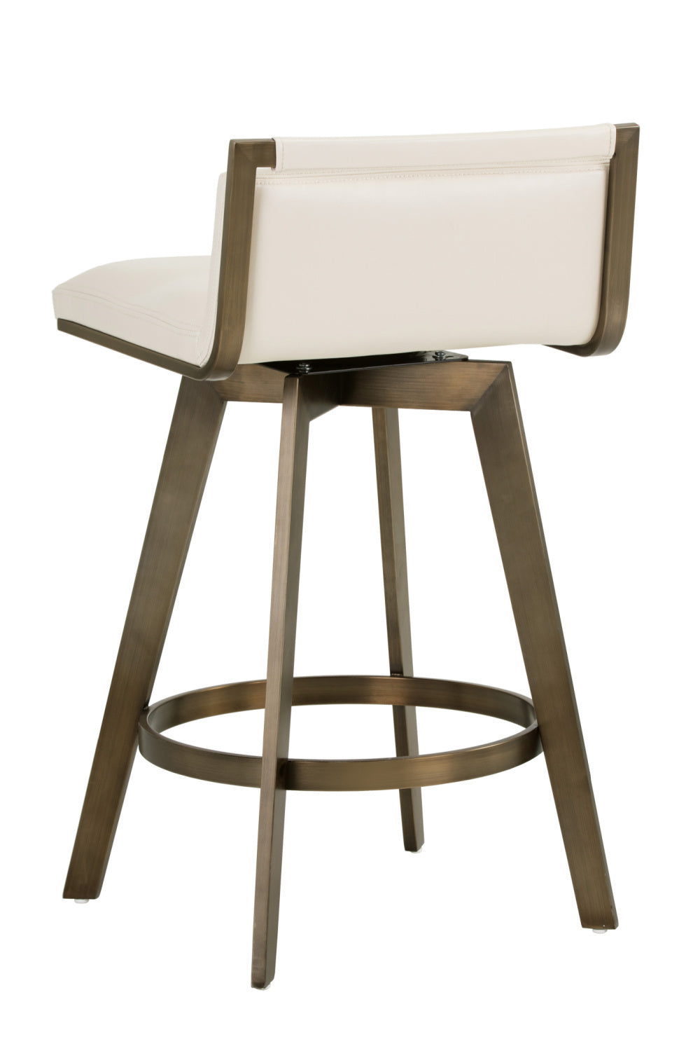Modern European furniture - Swivel Counter Stool with Metal Frame - www.oroa.com