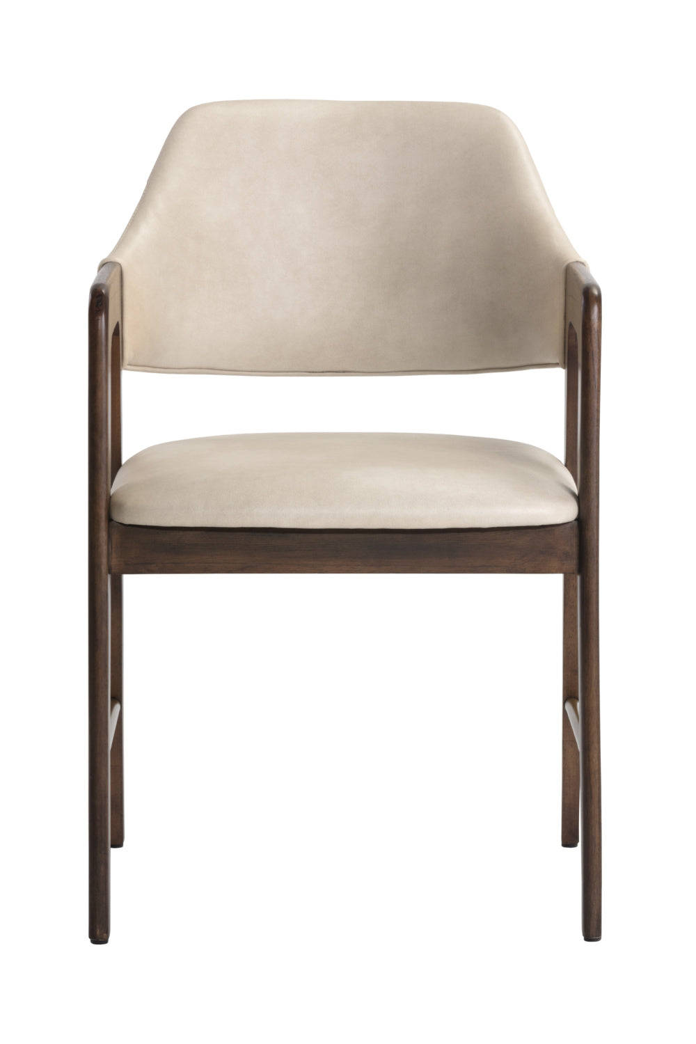 Modern European furniture - Smoked Acacia Frame Dining Chair - www.oroa.com