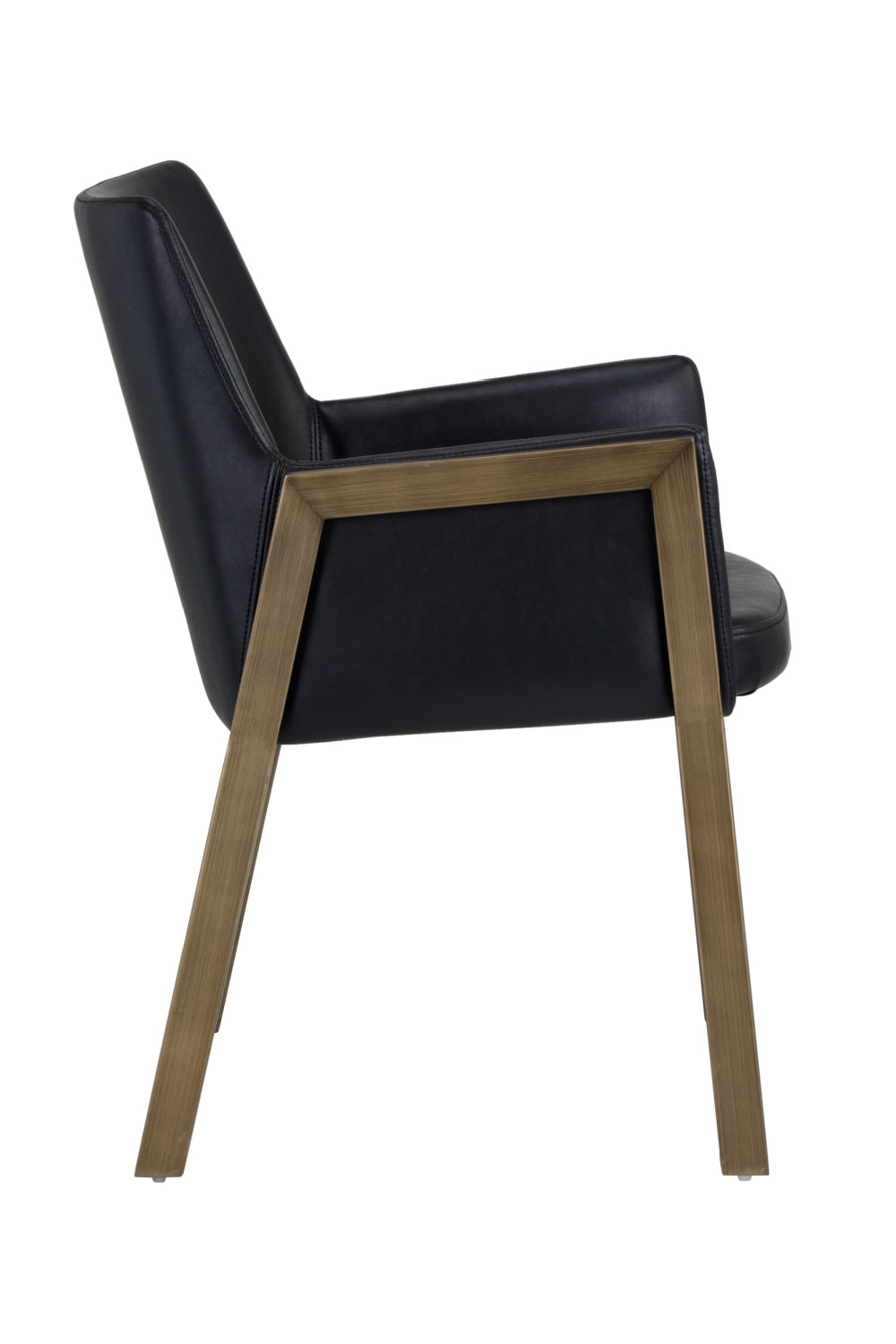 Modern European furniture - Leather Look Dining Armchair - www.oroa.com