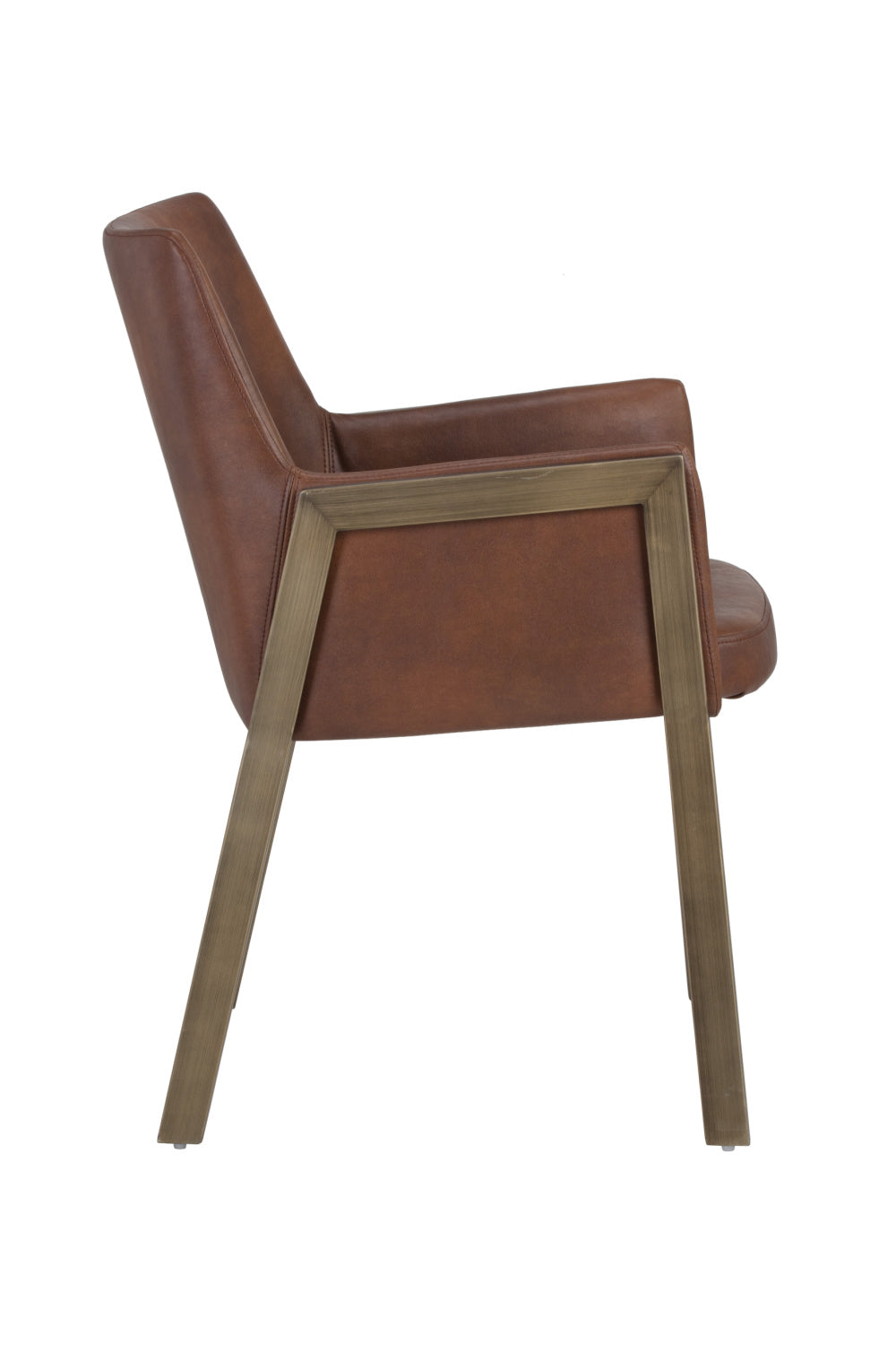 Modern European furniture - Leather Look Dining Armchair - www.oroa.com