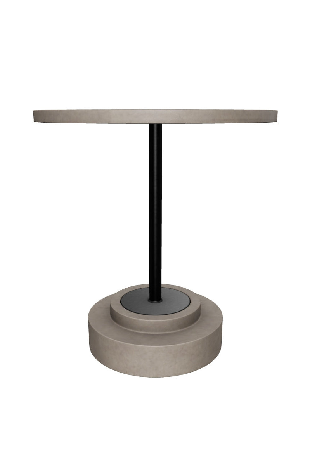 Modern European furniture - Round Indoor/Outdoor Concrete Bistro Table - www.oroa.com | Oroa.com