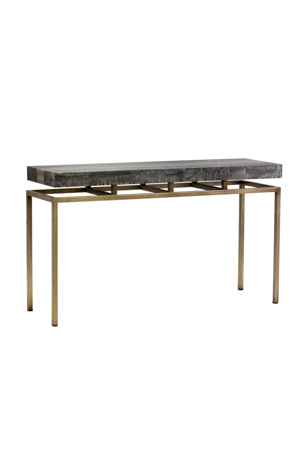 Modern European furniture - Gray Iron Console Table - www.oroa.com | Oroa.com