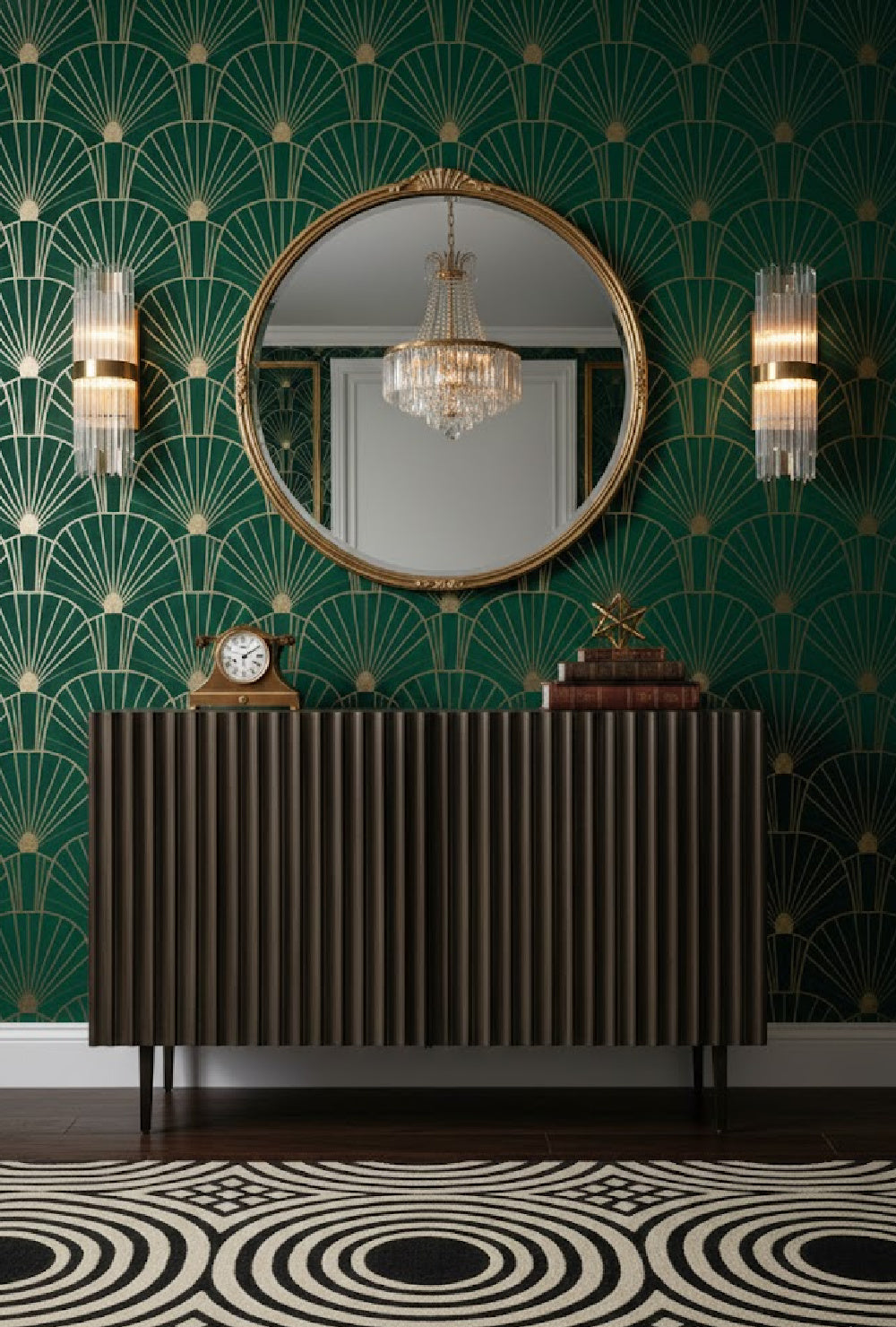 Modern European furniture - Taupe Fluted Wood Sideboard - www.oroa.com | Oroa.com