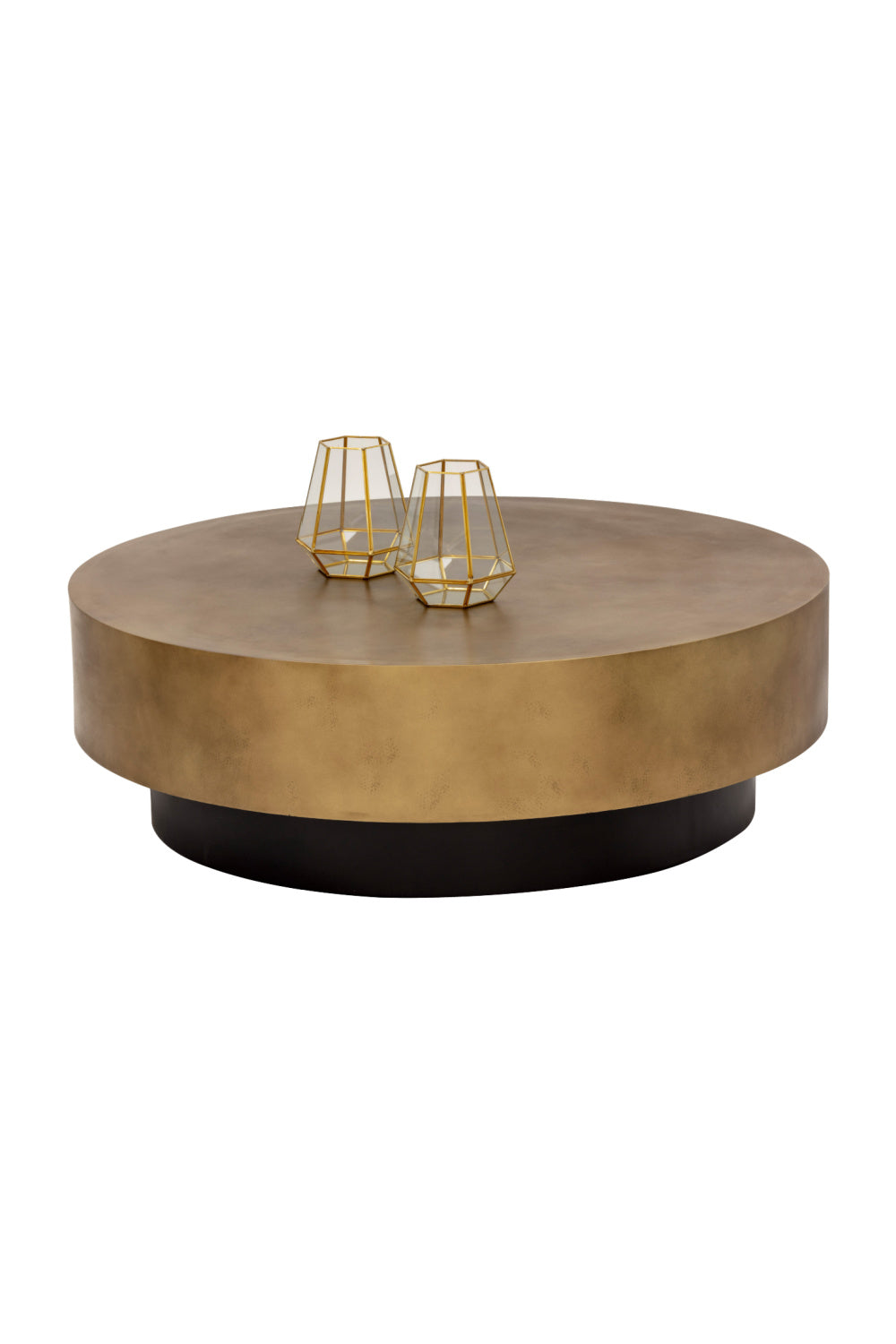 Modern European furniture - Round Metal Coffee Table - www.oroa.com | Oroa.com