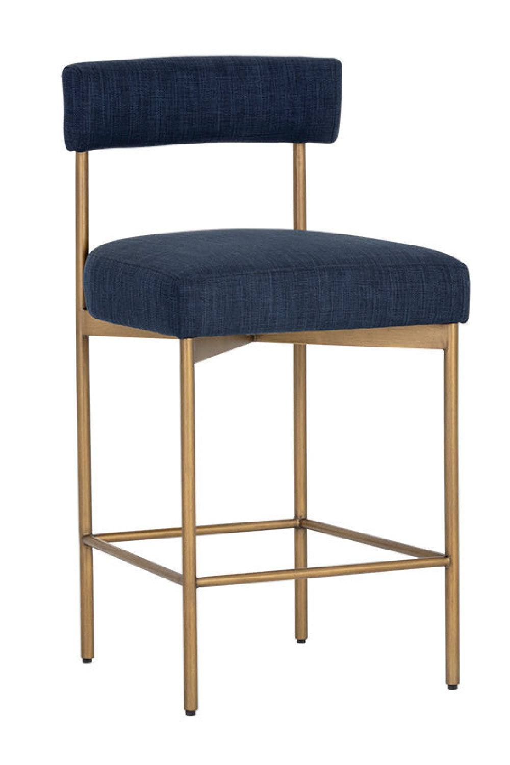 Modern European furniture - Low Back Fabric Counter Stool - www.oroa.com | Oroa.com