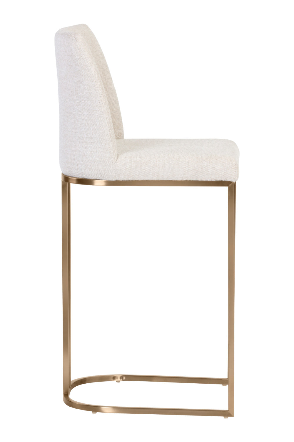 Modern European furniture - Cantilevered Fabric Counter Stool - www.oroa.com | Oroa.com