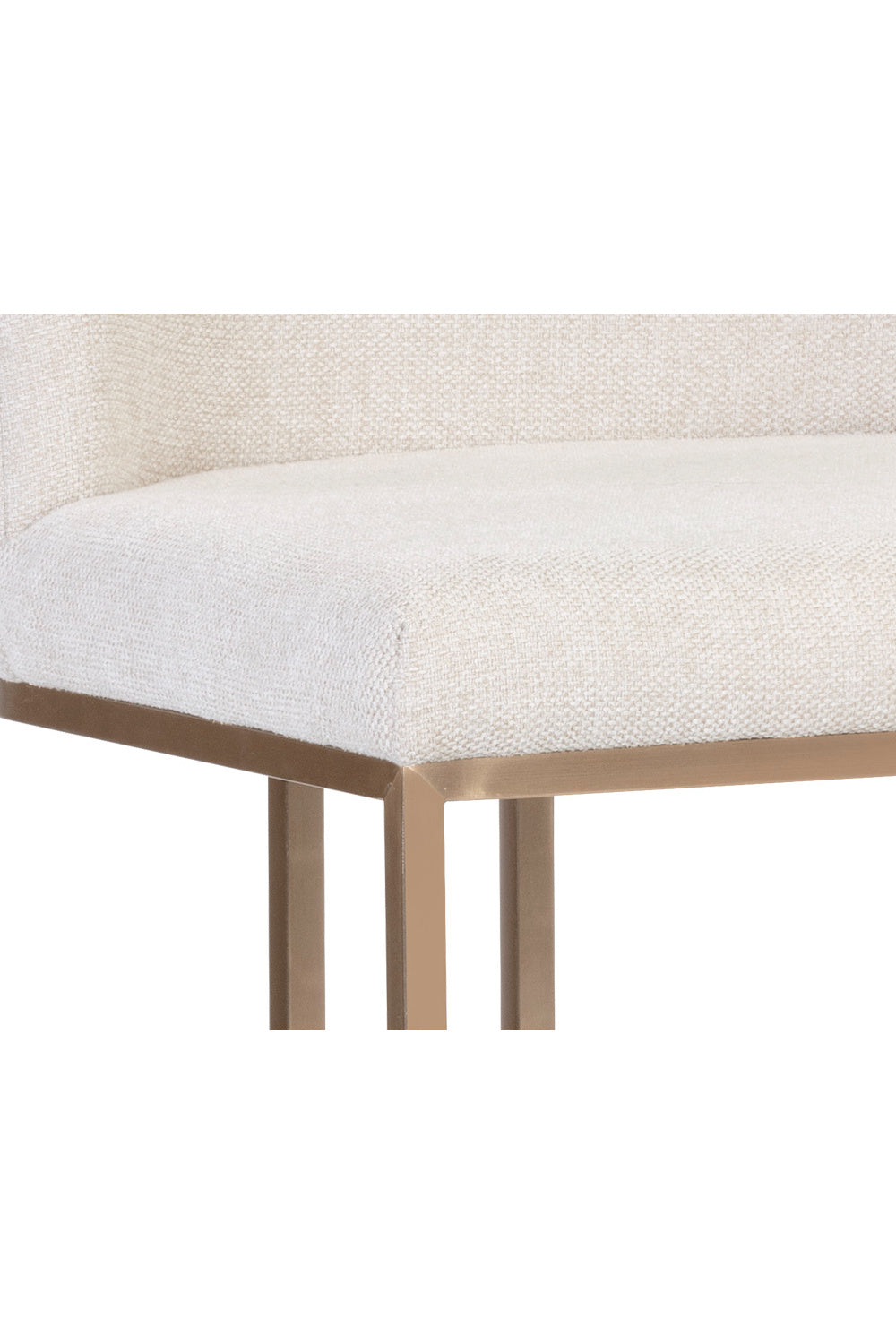 Modern European furniture - Cantilevered Fabric Counter Stool - www.oroa.com | Oroa.com