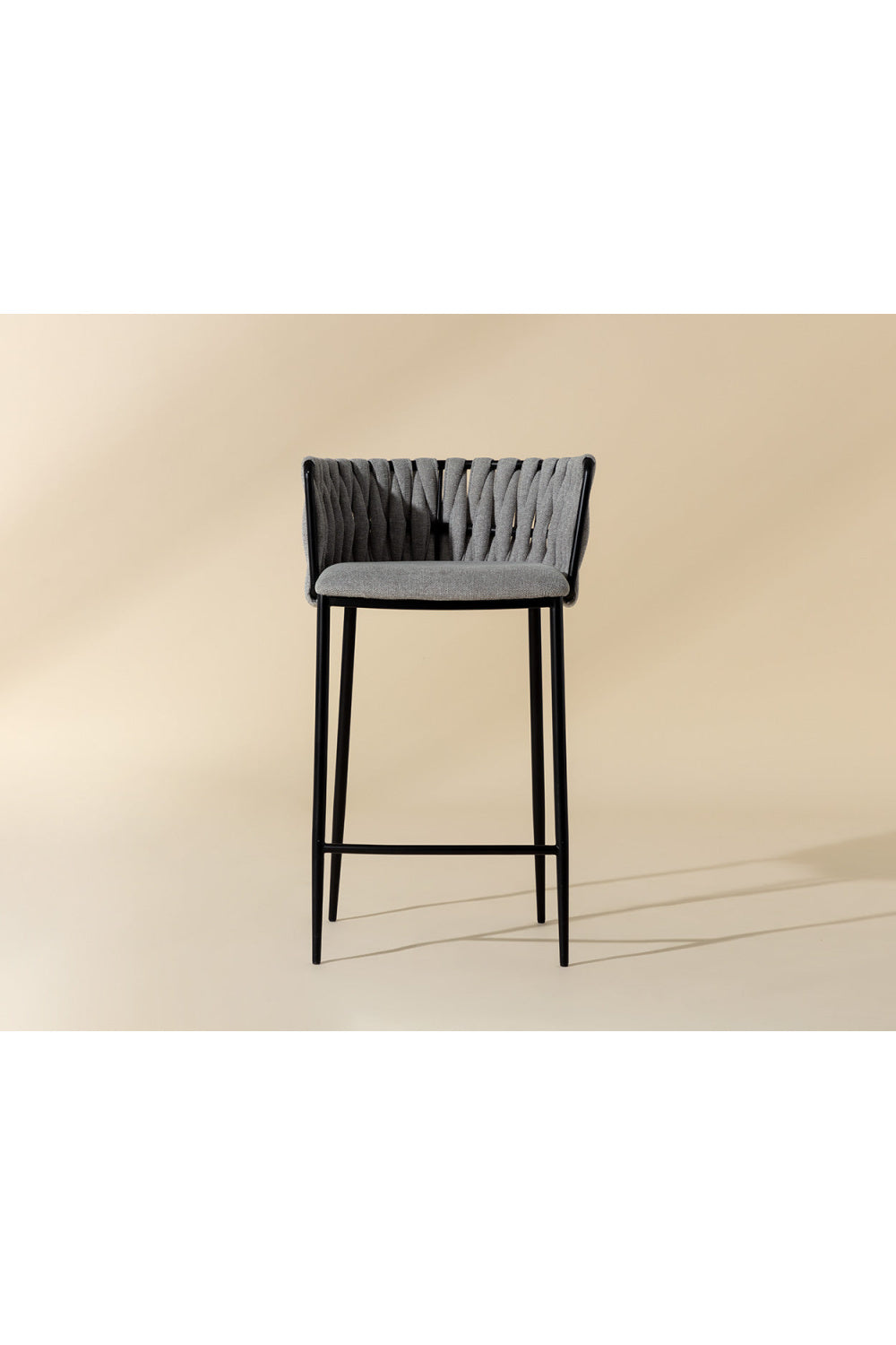 Modern European furniture - Weaved Back Counter Stool - www.oroa.com | Oroa.com