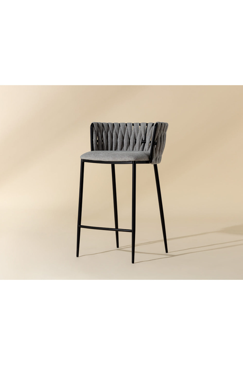 Modern European furniture - Weaved Back Counter Stool - www.oroa.com | Oroa.com