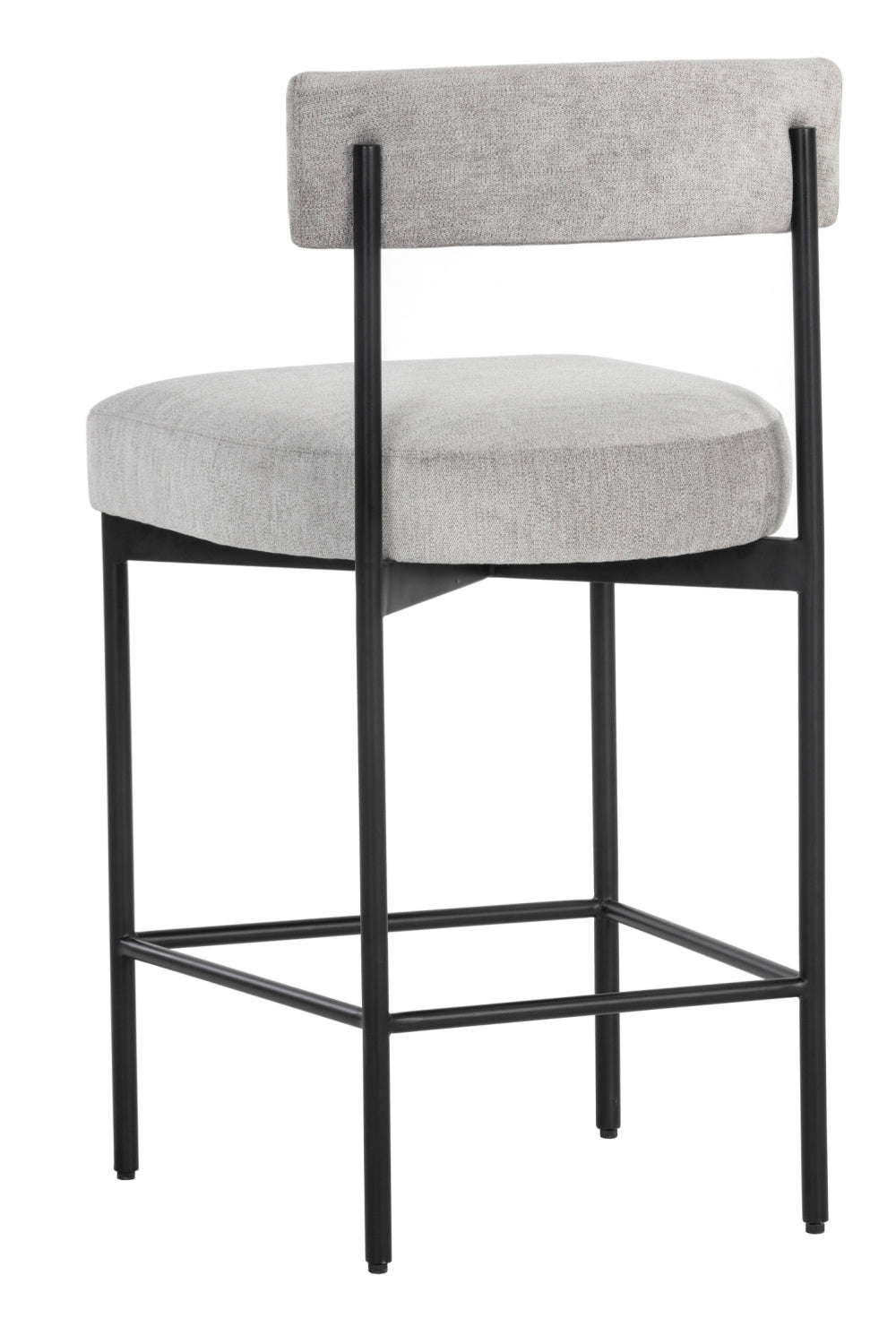 Modern European furniture - Low Back Fabric Counter Stool - www.oroa.com