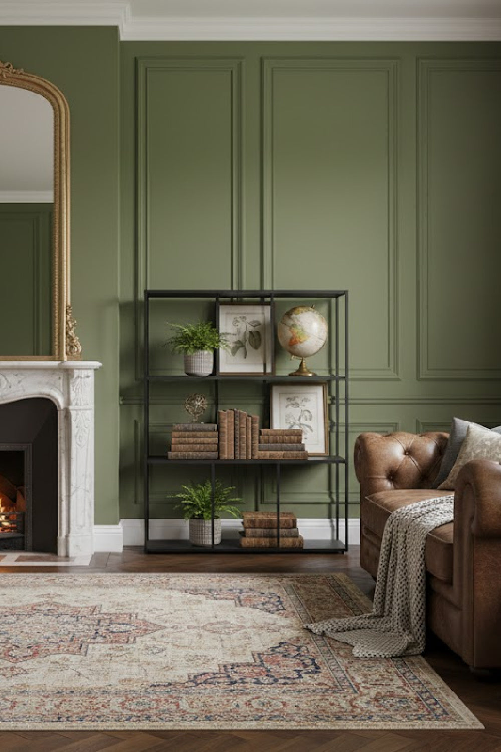 Modern European furniture - Iron Framed Bookcase - www.oroa.com | Oroa.com