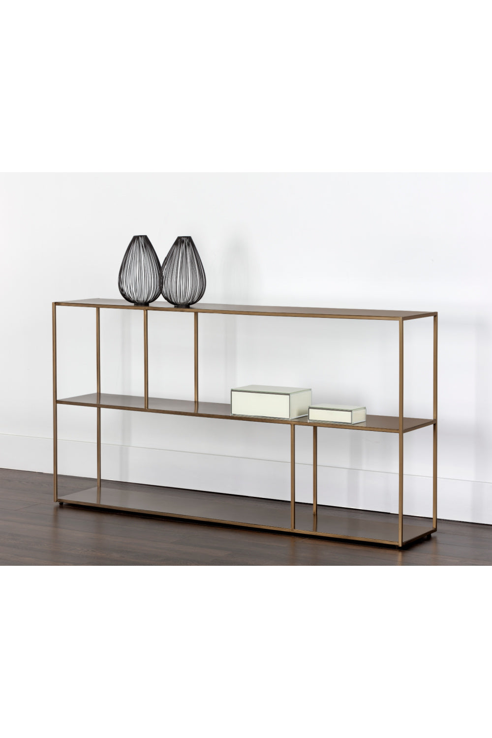 Modern European furniture - Iron Framed Bookcase - www.oroa.com | Oroa.com