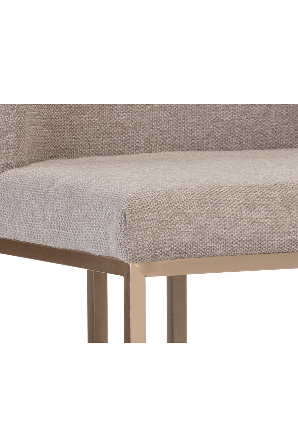 Modern European furniture - Cantilevered Fabric Counter Stool - www.oroa.com | Oroa.com