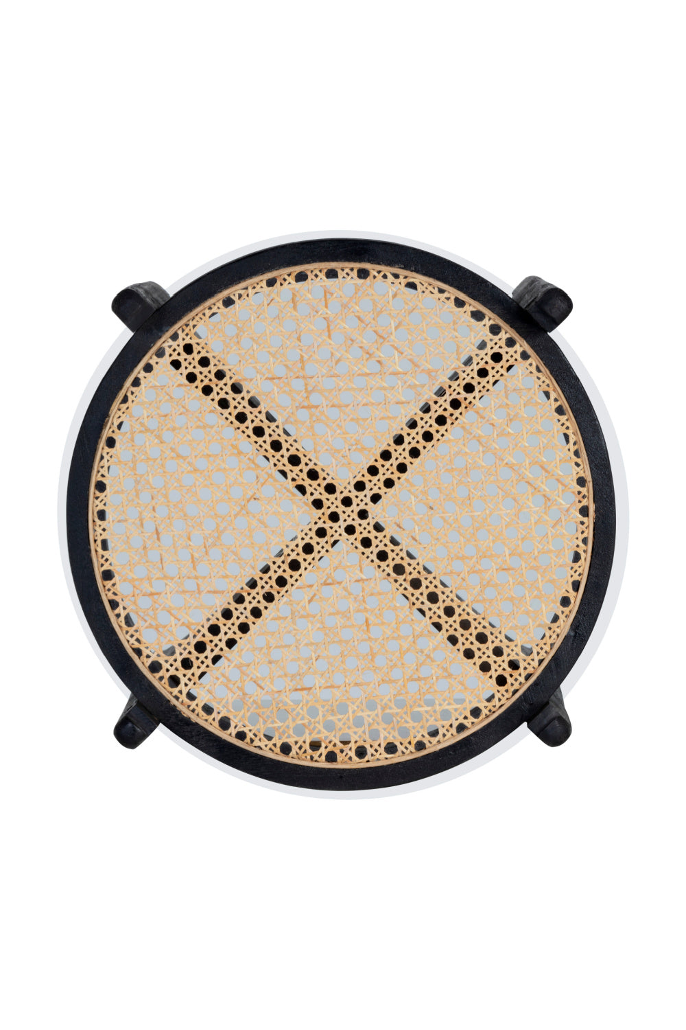 Modern European furniture - Black Wood Base End Table - www.oroa.com | Oroa.com