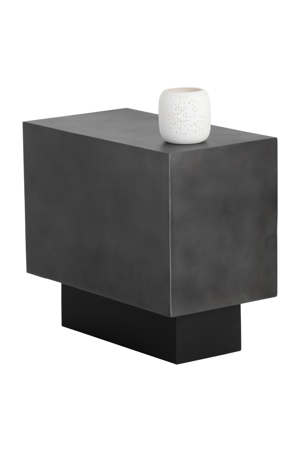 Modern European furniture - Rectangular Brass Side Table - www.oroa.com | Oroa.com