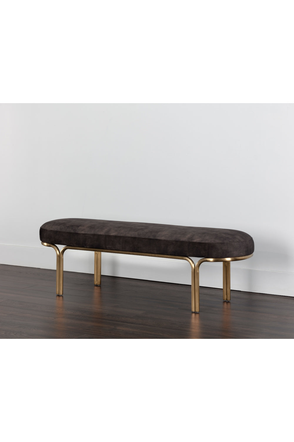 Modern European furniture - Oval Upholstered Bench - www.oroa.com | Oroa.com