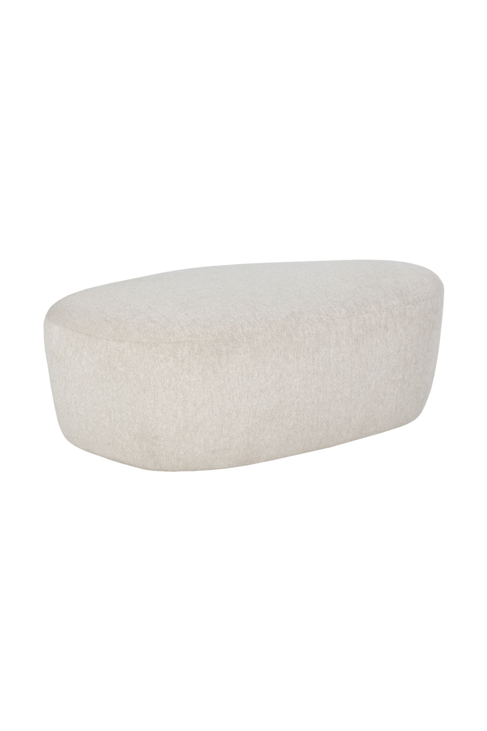 Modern European furniture - Curved Upholstered Ottoman - www.oroa.com | Oroa.com