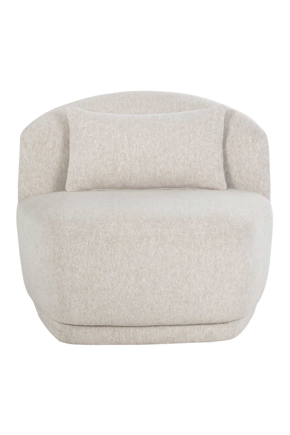Modern European furniture - Armless Swivel Lounge Chair - www.oroa.com | Oroa.com