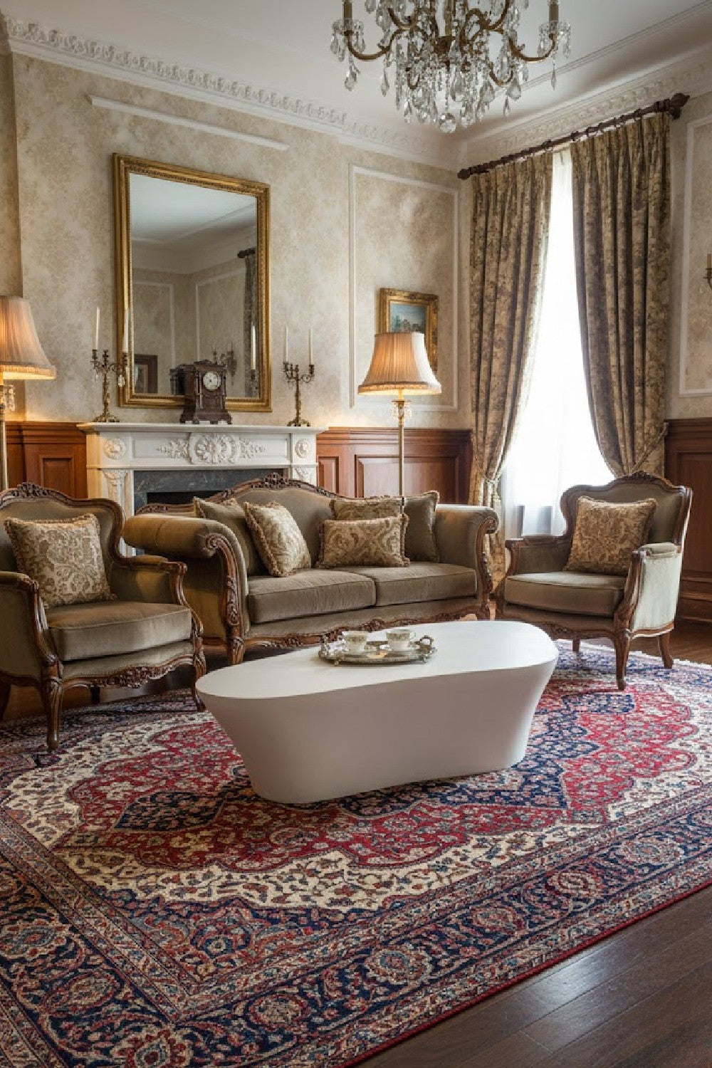 White Freeform Coffee Table | Oroa.com