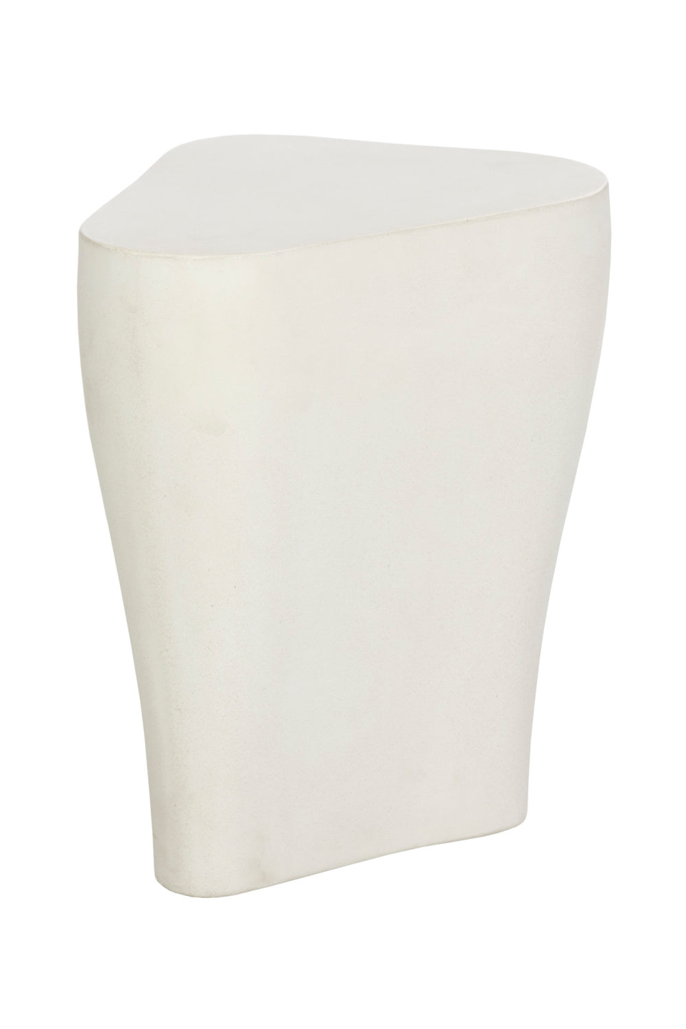 Modern European furniture - White Freeform Indoor/Outdoor End Table S - www.oroa.com