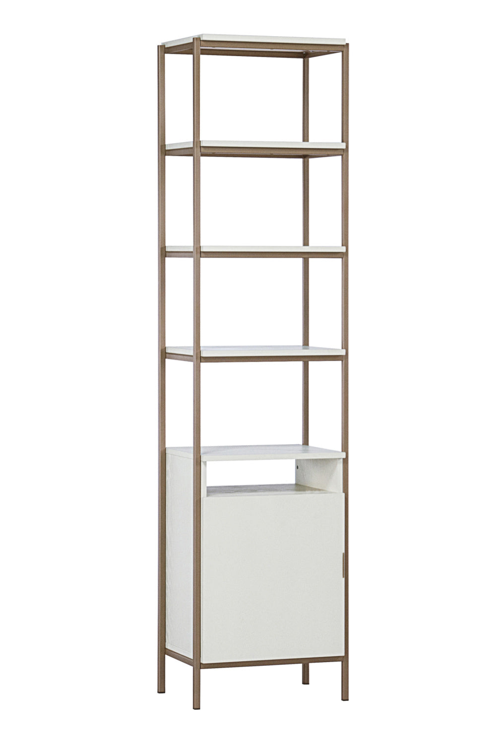 Modern European furniture - Cream Oak Modular Bookcase S - www.oroa.com