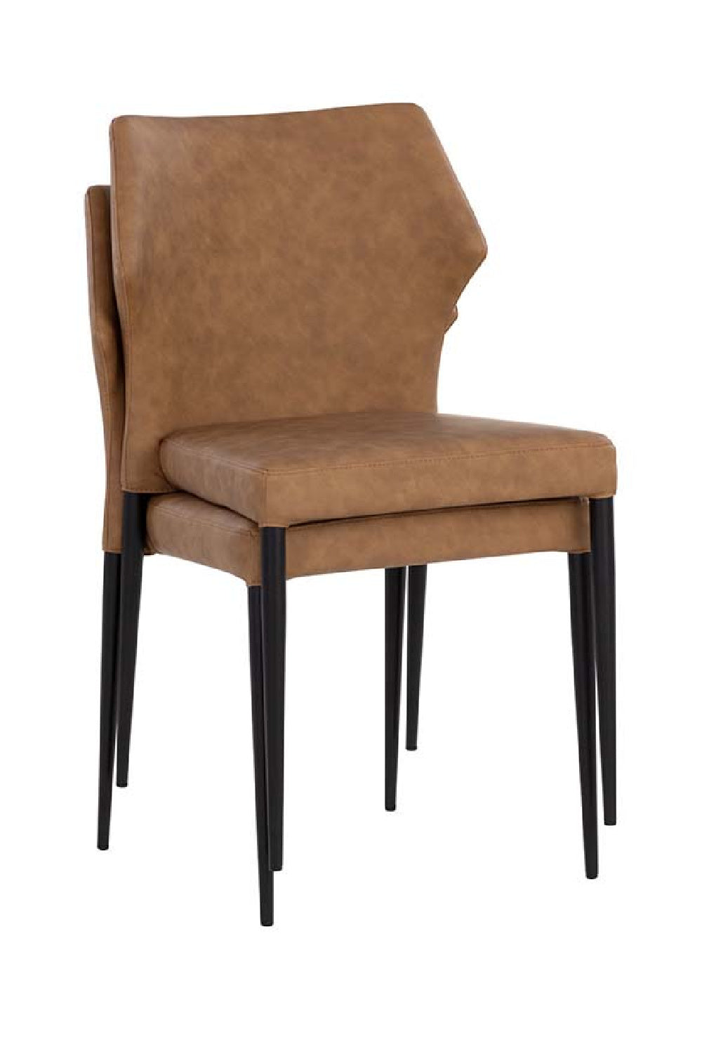 Modern European furniture - Stackable Modern Dining Chairs (2) - www.oroa.com | Oroa.com