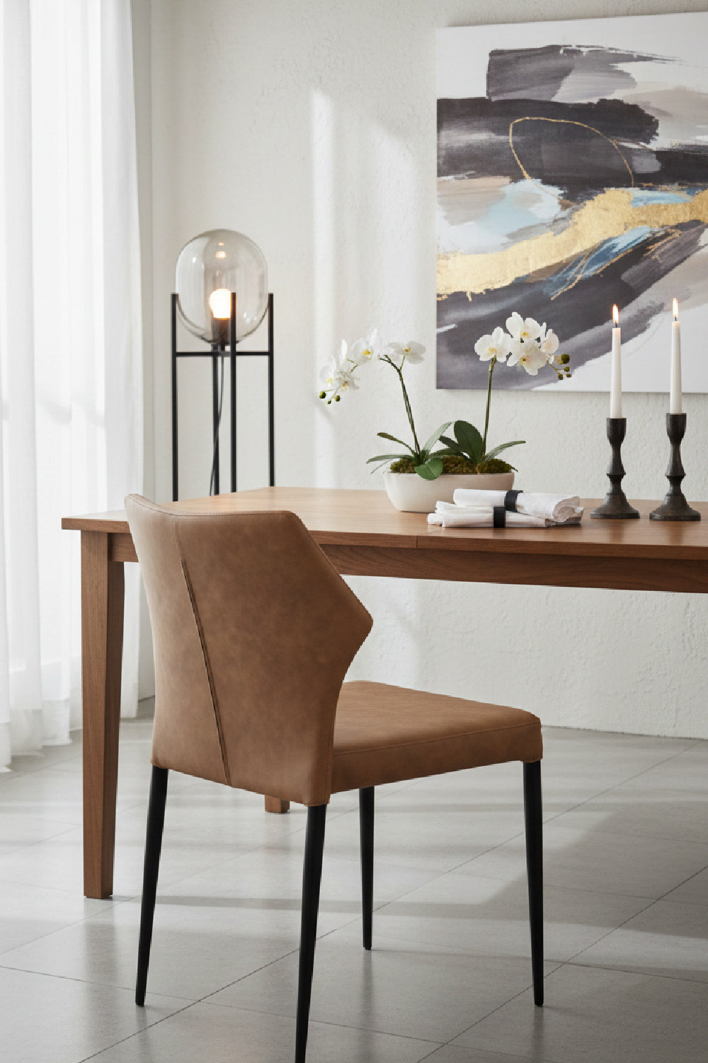 Modern European furniture - Stackable Modern Dining Chairs (2) - www.oroa.com | Oroa.com