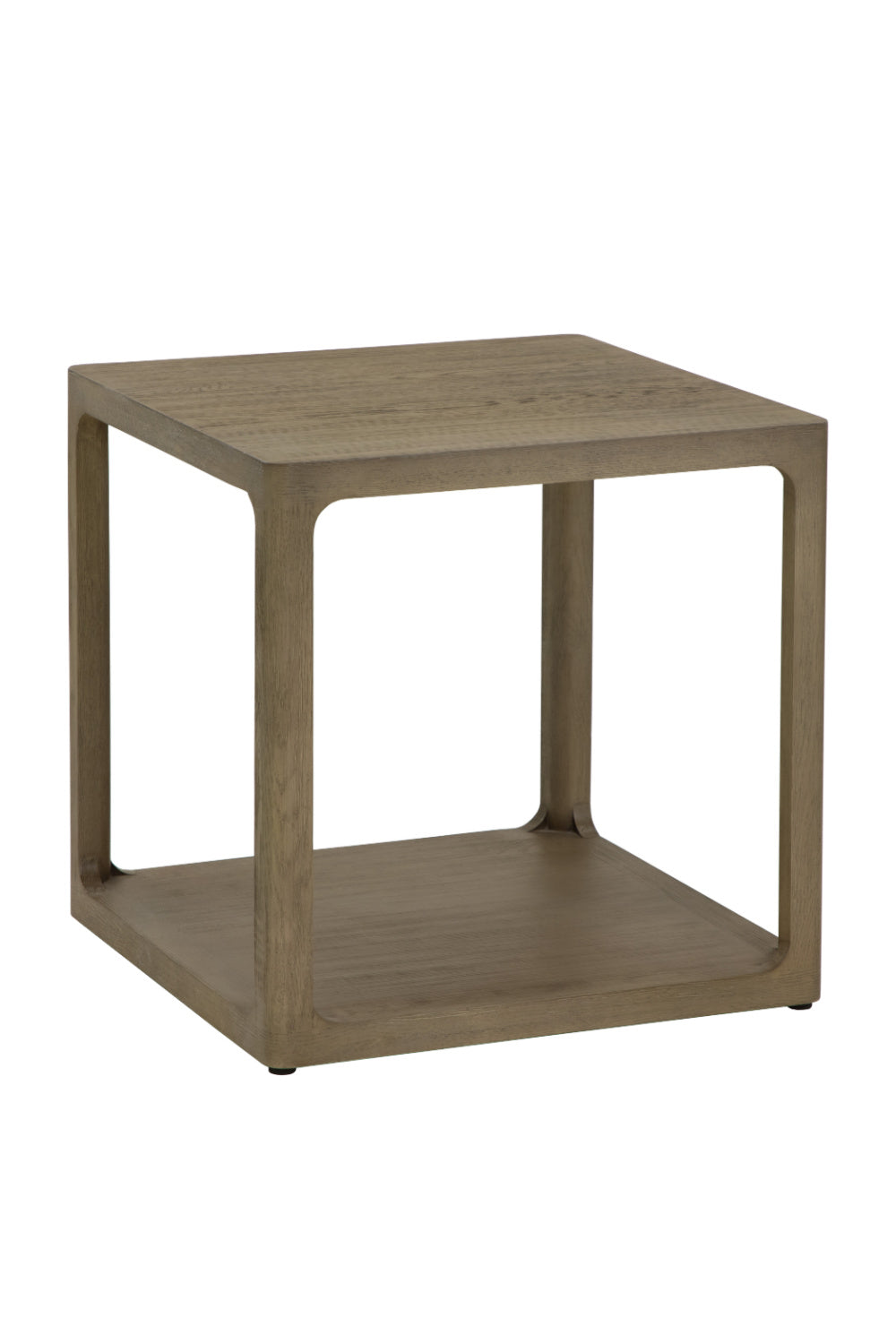 Modern European furniture - Solid Oak Square Side Table - www.oroa.com | Oroa.com