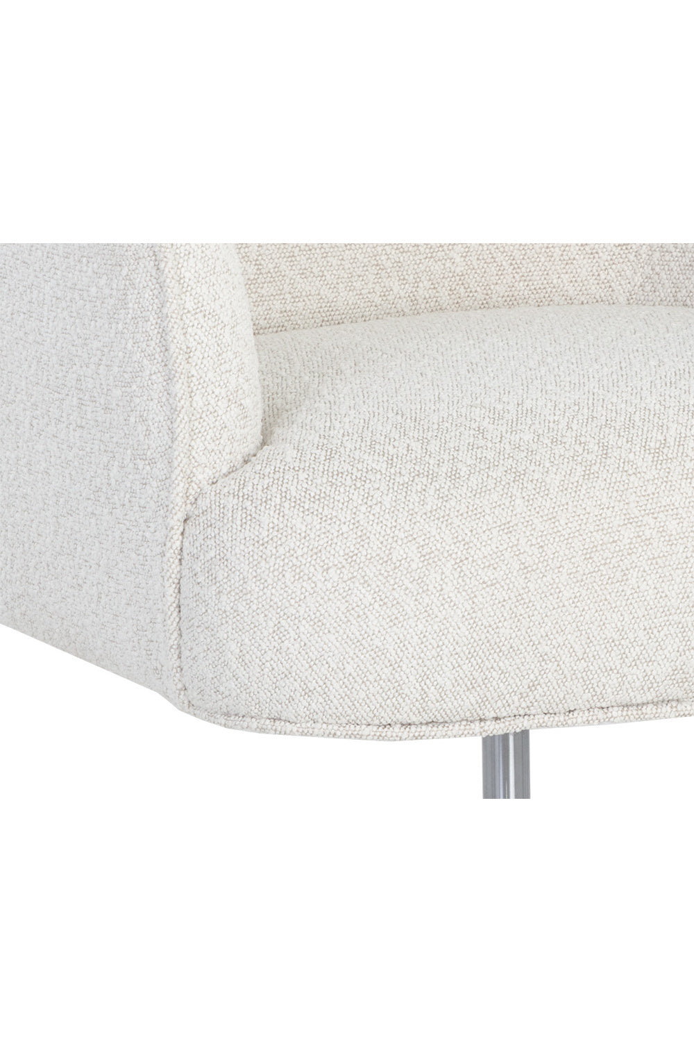Modern European furniture - Boucle Swivel Office Chair - www.oroa.com | Oroa.com