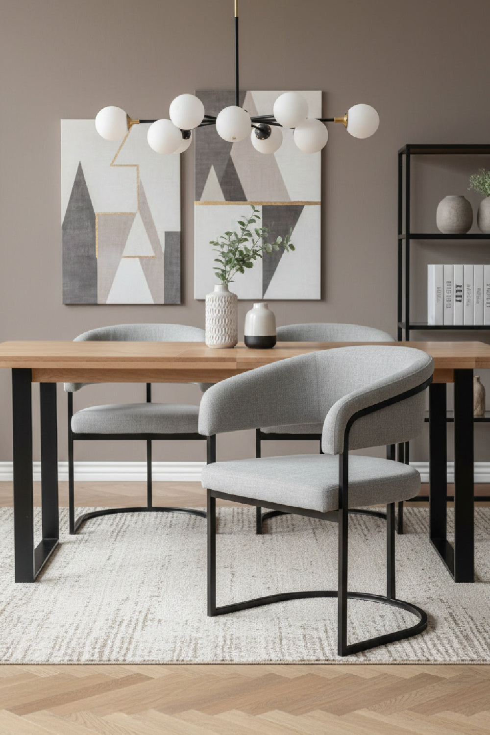 Modern European furniture - Cantilevered Frame Dining Armchair - www.oroa.com | Oroa.com
