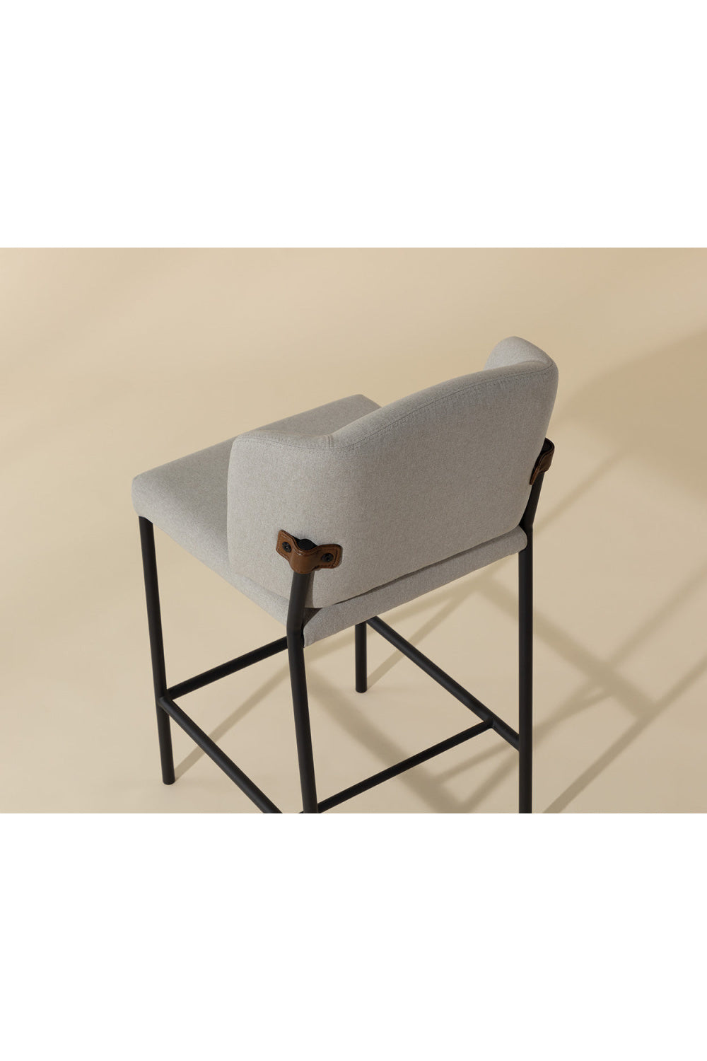 Modern European furniture - Light Gray Counter Stool - www.oroa.com | Oroa.com