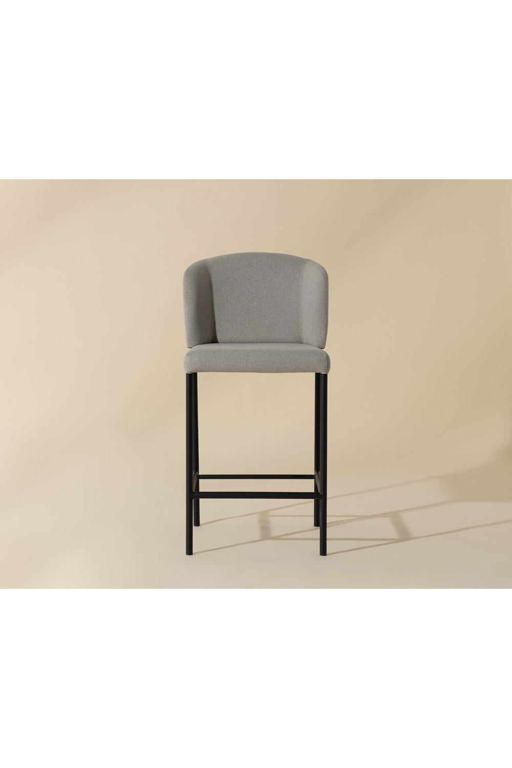 Modern European furniture - Light Gray Counter Stool - www.oroa.com | Oroa.com