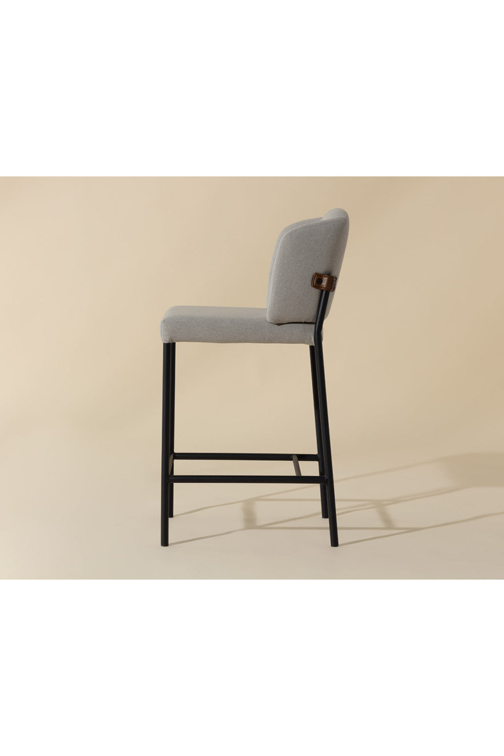Modern European furniture - Light Gray Counter Stool - www.oroa.com | Oroa.com