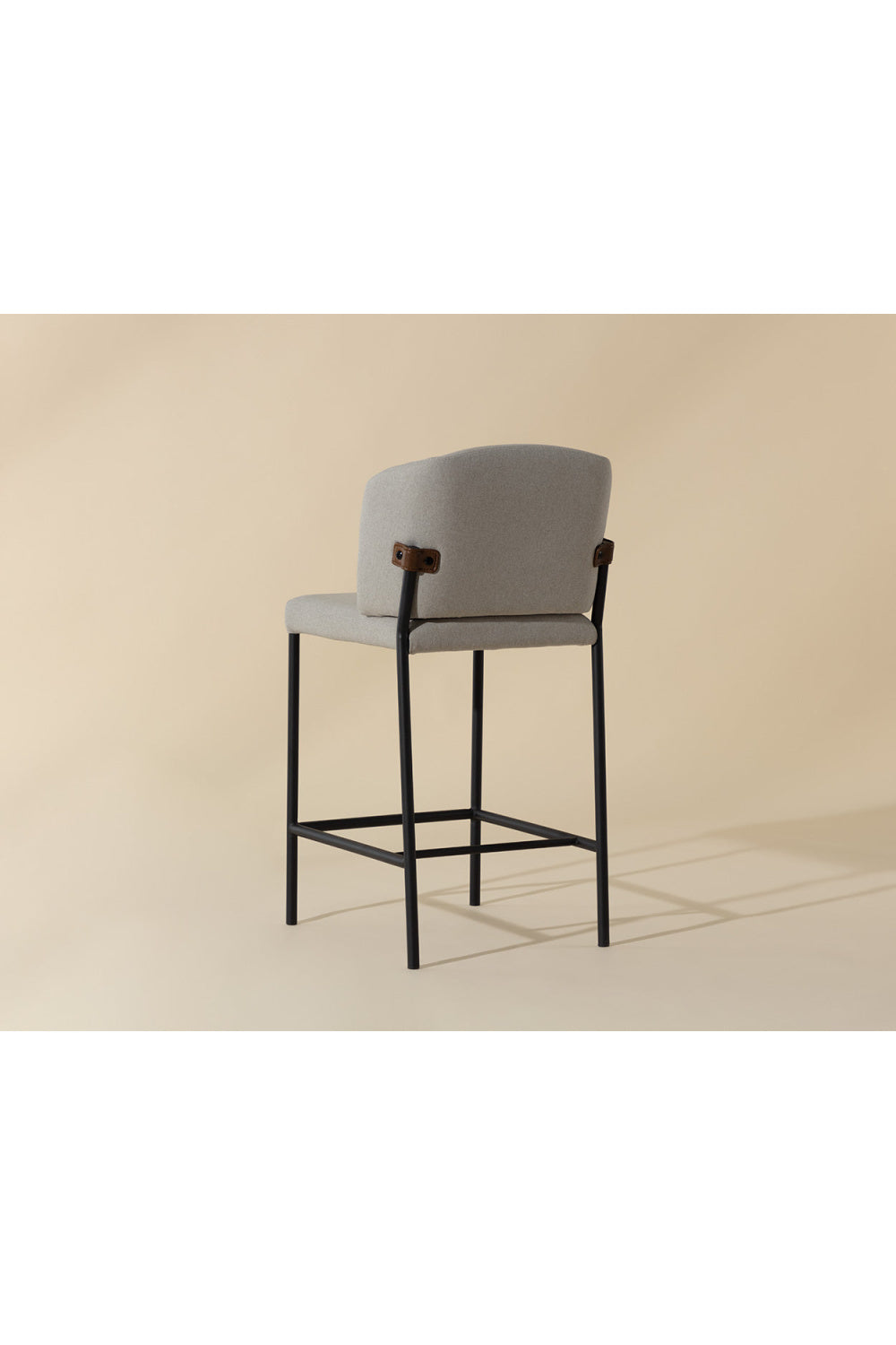 Modern European furniture - Light Gray Counter Stool - www.oroa.com | Oroa.com