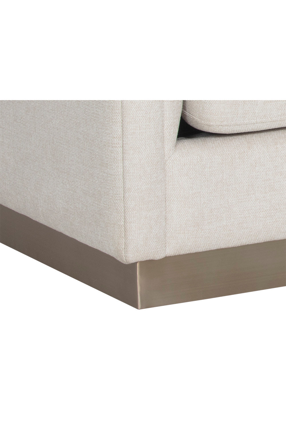 Modern European furniture - Horizontal-Tufted White Sofa - www.oroa.com | Oroa.com