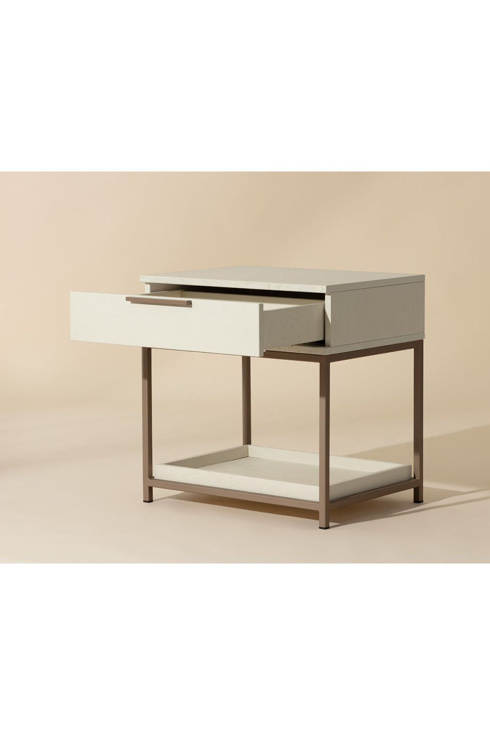 Modern European furniture - 1-Drawer Oak Nightstand S - www.oroa.com | Oroa.com