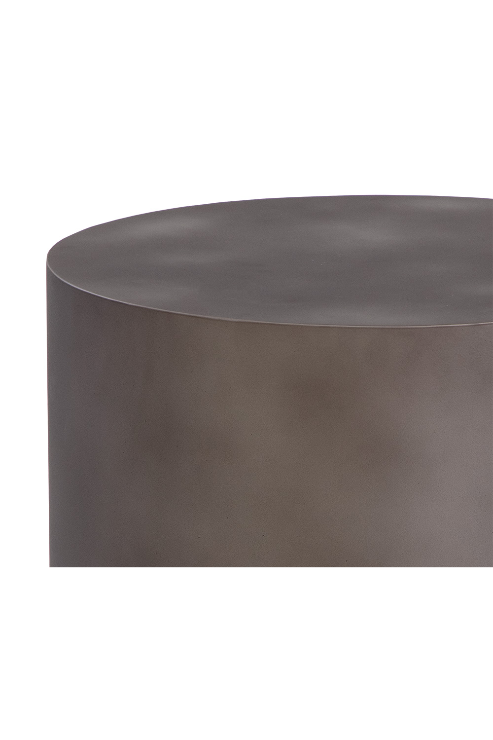 Modern European furniture - Antique Brass Round End Table - www.oroa.com | Oroa.com