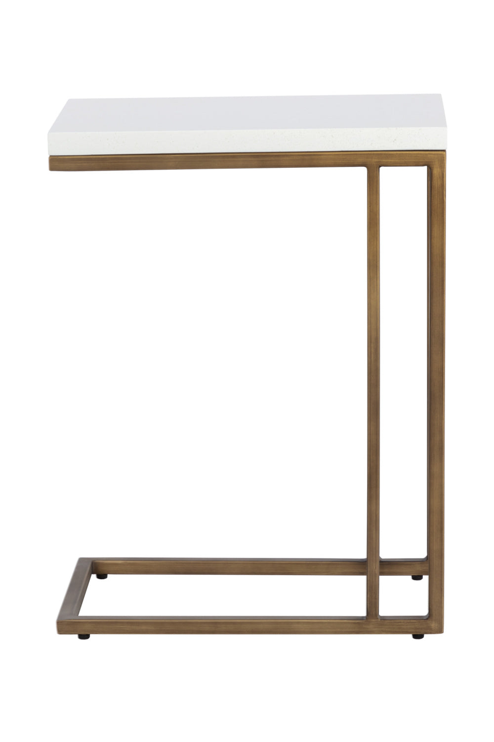 Modern European furniture - Minimalist Round Concrete Indoor/Outdoor End Table - www.oroa.com | Oroa.com