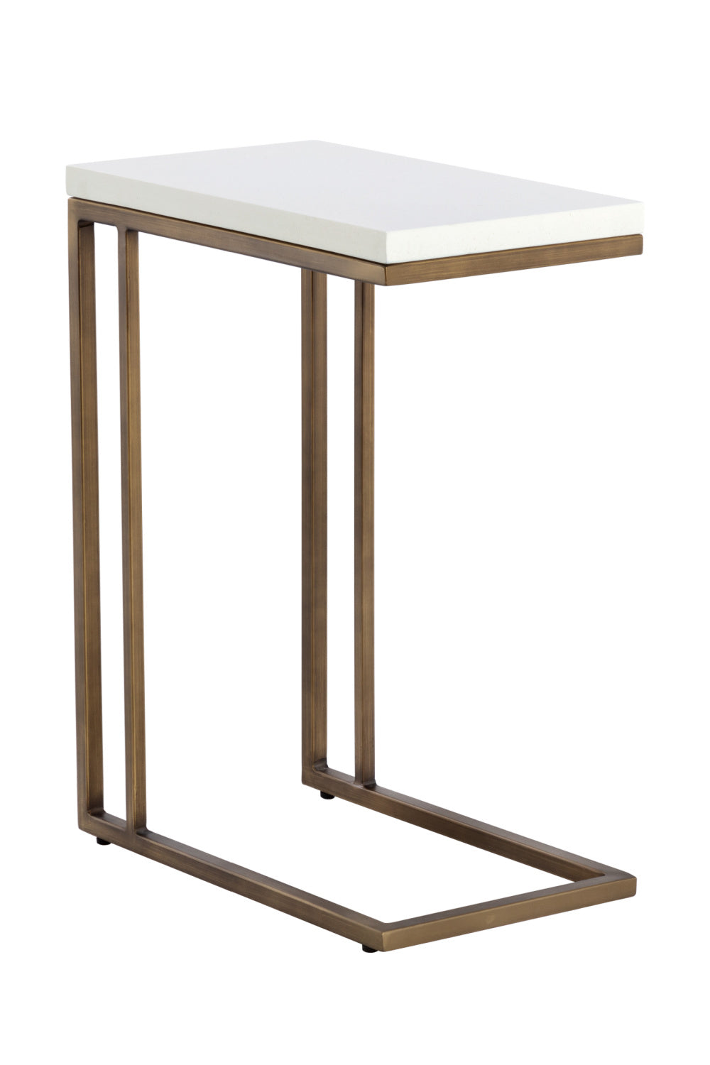 Modern European furniture - Minimalist Round Concrete Indoor/Outdoor End Table - www.oroa.com | Oroa.com