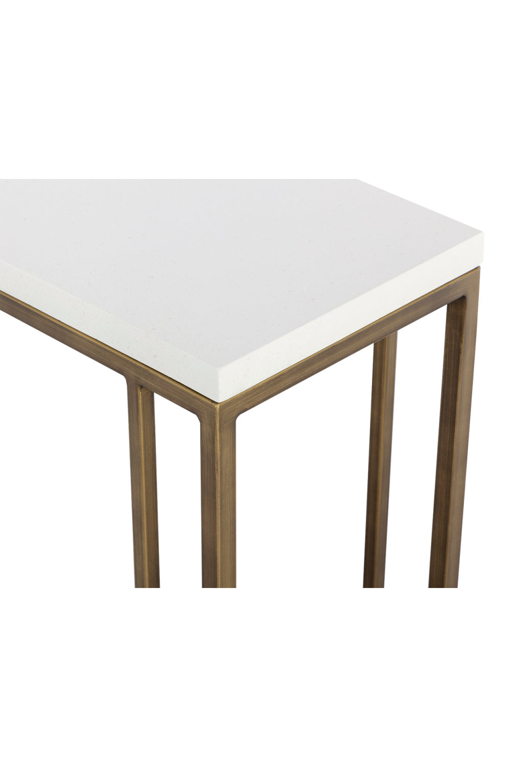 Modern European furniture - Minimalist Round Concrete Indoor/Outdoor End Table - www.oroa.com | Oroa.com