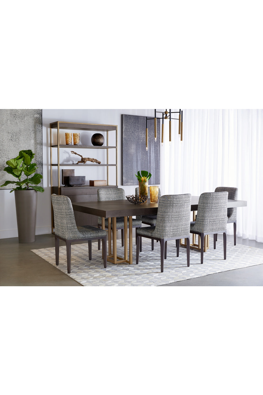 Modern European furniture - Minimalist Upholstered Dining Chair - www.oroa.com | Oroa.com
