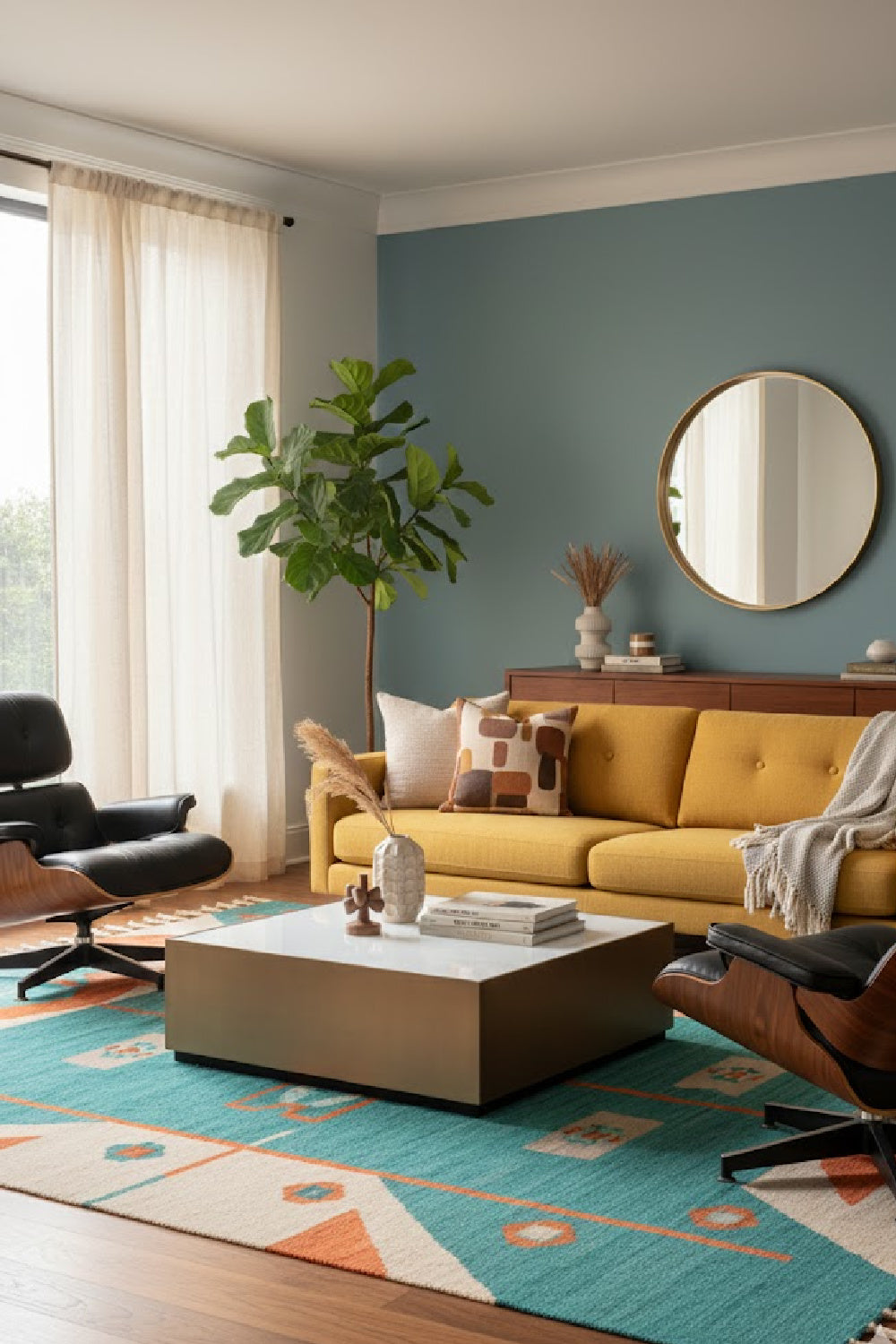 Modern European furniture - Gold Framed Square Coffee Table - www.oroa.com | Oroa.com